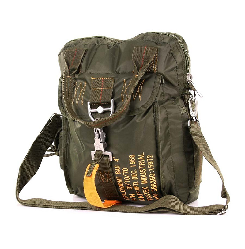 Sac porte-carte / Handle briefbag - Vert/Green – Image 3