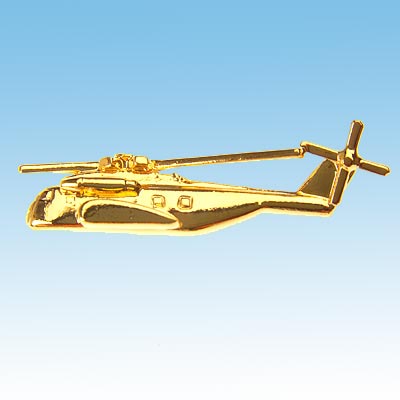 Pin's 3D doré 24ct Sikorsky CH-53 Stallion
