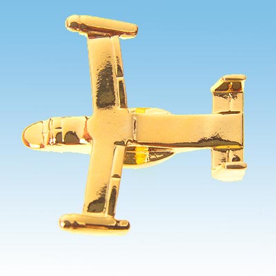 Pin's 3D doré 24ct V-22 Osprey