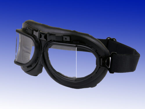 Lunettes de vol noires style RAF