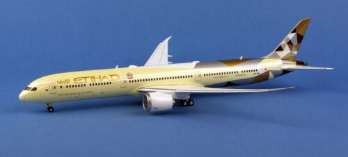 Modèle D'avion A350-1000 Etihad F-WZNI échelle 1:200 - Plastique Haute Qualité, Pré-monté, 37cm