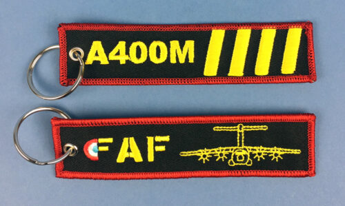 Porte-clef flamme A400M FAF