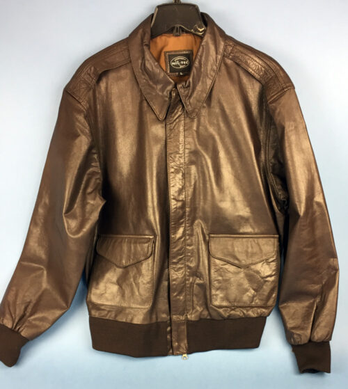 Blouson cuir A2 flight jacket - MilTec