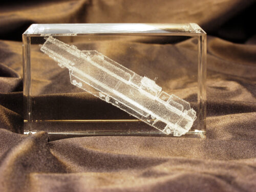 Bloc-Paperweight Porte-Avions - Carrier