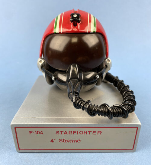 Casque HGU.33  F-104 Starfighter 4e Stormo reproduction 1/4